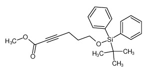 158478-17-2 spectrum, Methyl 6-(tert-butyldiphenylsiloxy)-2-hexynoate