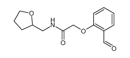 2-(2-formylphenoxy)-N-(oxolan-2-ylmethyl)acetamide 915923-40-9