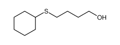 4-cyclohexylsulfanylbutan-1-ol 1962-46-5