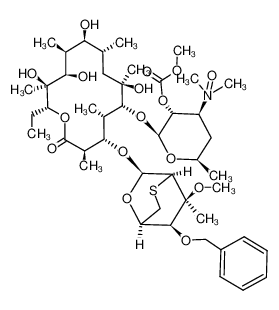 138505-43-8 structure, C46H75NO16S