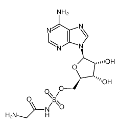 112921-11-6 structure, C12H17N7O7S