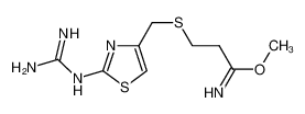 3-(((胍基-4-噻唑基)甲基)硫)丙亚氨酸甲酯