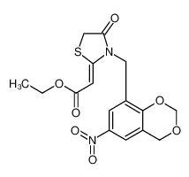 848299-03-6 structure, C16H16N2O7S