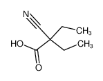 4386-07-6 2-ethyl-2-cyano-butyric acid