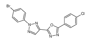 100507-14-0 structure, C16H9BrClN5O