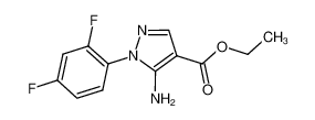 5-氨基-1-(2,4-二氟苯基)-1H-吡唑-4-羧酸乙酯