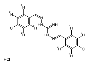 1173097-77-2 structure, C15H6Cl3D8N5