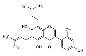 8-异戊烯基羽扇豆异黄酮