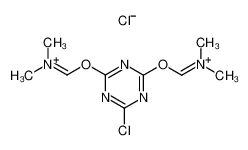 75258-58-1 structure, C9H14Cl2N5O2+