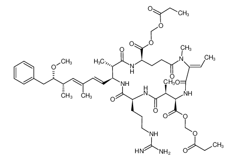 1187315-08-7 structure, C49H72N8O14