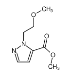 2-(2-Methoxy-Ethyl)-2H-Pyrazole-3-Carboxylic Acid Methyl Ester 1172860-88-6