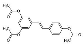 4-[(1E)-2-(3,5-二甲氧基苯基)乙烯基]-苯酚 1-乙酸酯