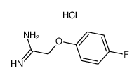 2-(4-Fluorophenoxy)ethanimidamide hydrochloride 318951-78-9