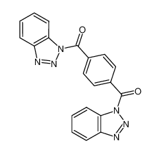 101008-15-5 1,1'-(1,4-phenylenedicarbonyl)bis-(1H-1,2,3-benzotriazole)