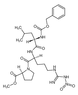 50700-69-1 spectrum, methylN<sup>2</sup>-(((benzyloxy)carbonyl)-L-leucyl)-N<sup>w</sup>-nitroarginyl-L-prolinate