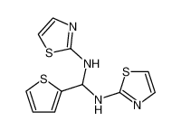 136860-24-7 N,N'-bis-thiazol-2-yl-C-[2]thienyl-methanediyldiamine