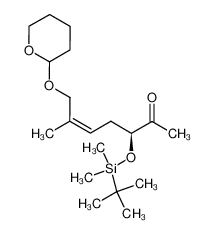 220889-39-4 (Z)-(S)-3-(tert-Butyl-dimethyl-silanyloxy)-6-methyl-7-(tetrahydro-pyran-2-yloxy)-hept-5-en-2-one