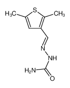 26421-46-5 spectrum, 2,5-dimethyl-thiophene-3-carbaldehyde semicarbazone