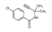 24911-15-7 4-chloro-N-(2-methylbut-3-yn-2-yl)benzamide