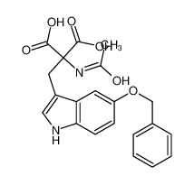 85391-99-7 spectrum, 2-acetamido-2-[(5-phenylmethoxy-1H-indol-3-yl)methyl]propanedioic acid