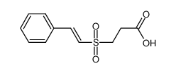 3-(2-phenylethenylsulfonyl)propanoic acid 175205-22-8