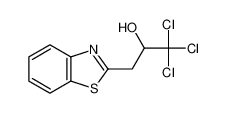 3-(1,3-benzothiazol-2-yl)-1,1,1-trichloropropan-2-ol 4146-26-3