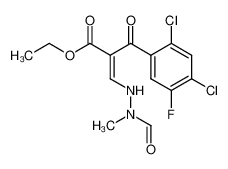 102618-08-6 structure, C14H13Cl2FN2O4