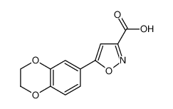 5-(2,3-DIHYDROBENZO[B][1,4]DIOXIN-7-YL)ISOXAZOLE-3-CARBOXYLIC ACID