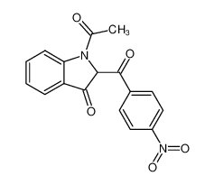 82670-67-5 spectrum, 1-acetil-2-(4-nitrobenzoil)indolin-3-one