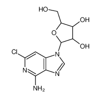 40656-71-1 structure, C11H13ClN4O4