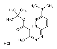 90931-94-5 structure, C14H24ClN5O2