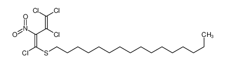 162283-30-9 structure, C20H33Cl4NO2S