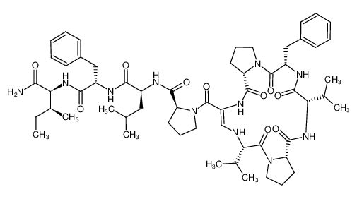 1243246-51-6 structure, C58H83N11O10