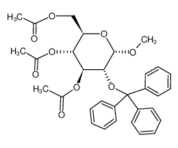 113544-26-6 methyl 3,4,6-tri-O-acetyl-2-O-trityl-α-D-glucopyranoside