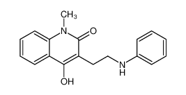 88263-94-9 3-(2-anilinoethyl)-4-hydroxy-1-methylquinolin-2-one