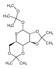 112254-61-2 (3aR,4S,5aR,9aS,9bS)-4-((2-methoxypropan-2-yl)oxy)-2,2,8,8-tetramethylhexahydro-[1,3]dioxolo[4',5':4,5]thiopyrano[3,2-d][1,3]dioxine