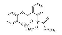 143390-88-9 methyl 2-(2-methylphenoxymethyl)phenylglyoxylate dimethyl acetal