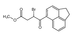 856351-65-0 spectrum, 4-acenaphthen-5-yl-3-bromo-4-oxo-butyric acid methyl ester