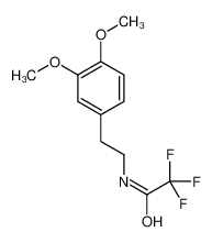 13230-71-2 spectrum, N-[2-(3,4-dimethoxyphenyl)ethyl]-2,2,2-trifluoroacetamide