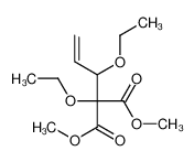 89709-97-7 dimethyl 2-ethoxy-2-(1-ethoxyprop-2-enyl)propanedioate