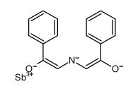 105858-12-6 structure, C16H12NO2Sb