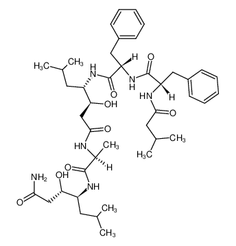 102153-11-7 structure, C42H64N6O8