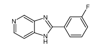 89074-94-2 structure, C12H8FN3