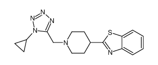 606082-38-6 structure, C17H20N6S