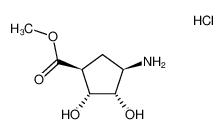 79200-54-7 (1S,2R,3S,4R)-methyl 4-amino-2,3-dihydroxycyclopentanecarboxylate hydrochloride