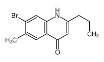 7-bromo-6-methyl-2-propyl-1H-quinolin-4-one 1189105-97-2