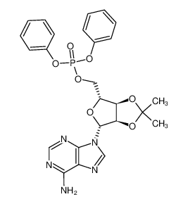 78111-39-4 spectrum, 5'-diphenylphosphate-5'-deoxy-2',3'-isopropylidene adenosine