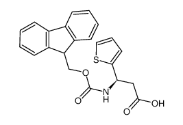 (3R)-3-(9H-fluoren-9-ylmethoxycarbonylamino)-3-thiophen-2-ylpropanoic acid 511272-45-0