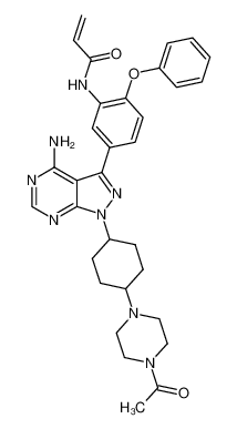 1603845-32-4 structure, C32H36N8O3