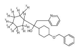 1-环己基-1-(4-苄基氧基环己基)-2-(2-吡啶基)乙醇-d11